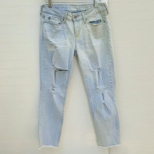 Levi Denizen distressed stretch jeans size 7